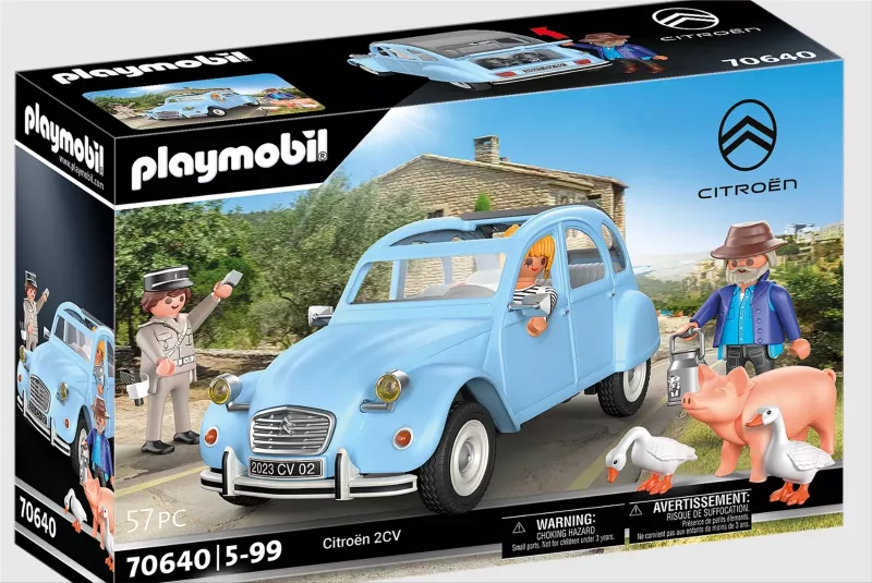 Citroen 2CV Playmobil replica